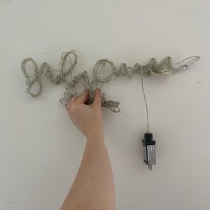 GRL PWR LED rope sign